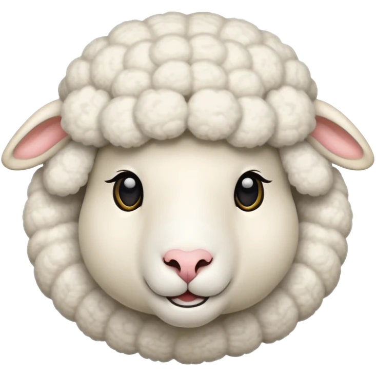 Korean sheep hat emoji
