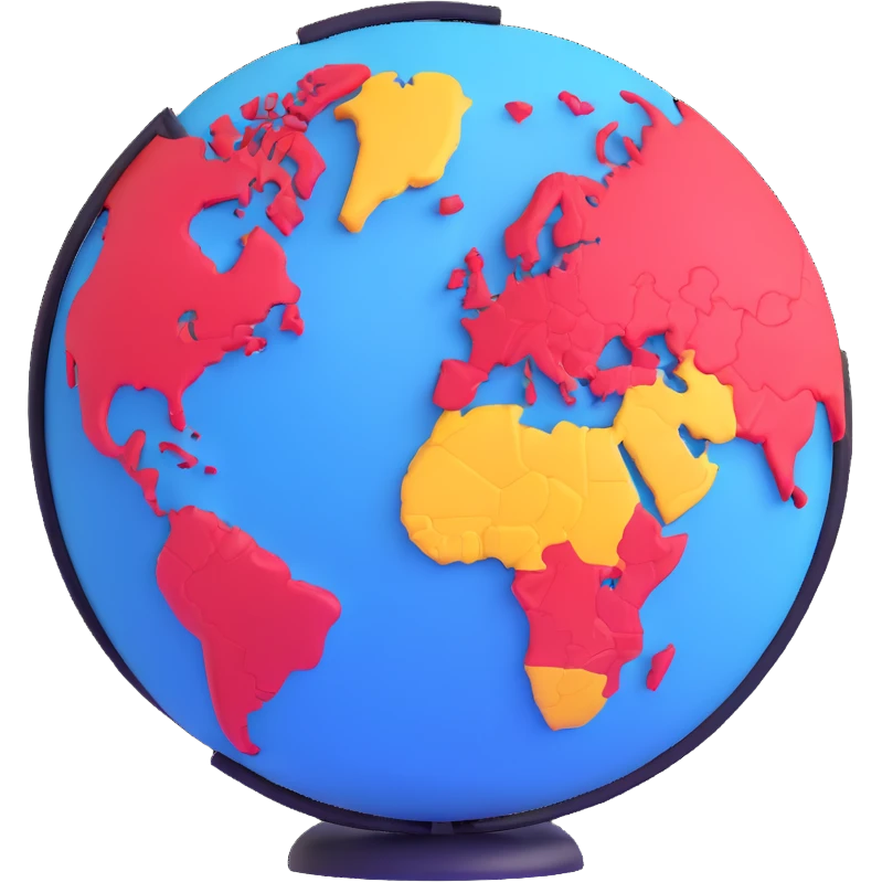 Vavinews world news logo with globe emoji