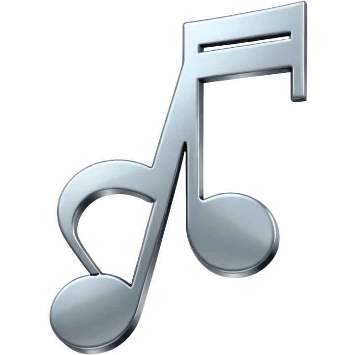 plus symbol with a music note emoji