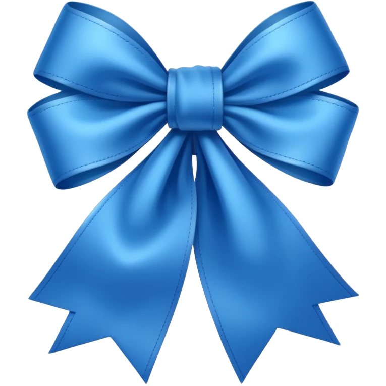 blue ribbon awareness emoji