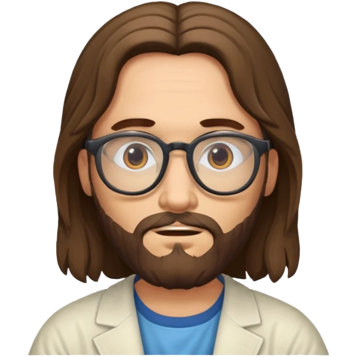 Geeky Jesus Skibidi emoji
