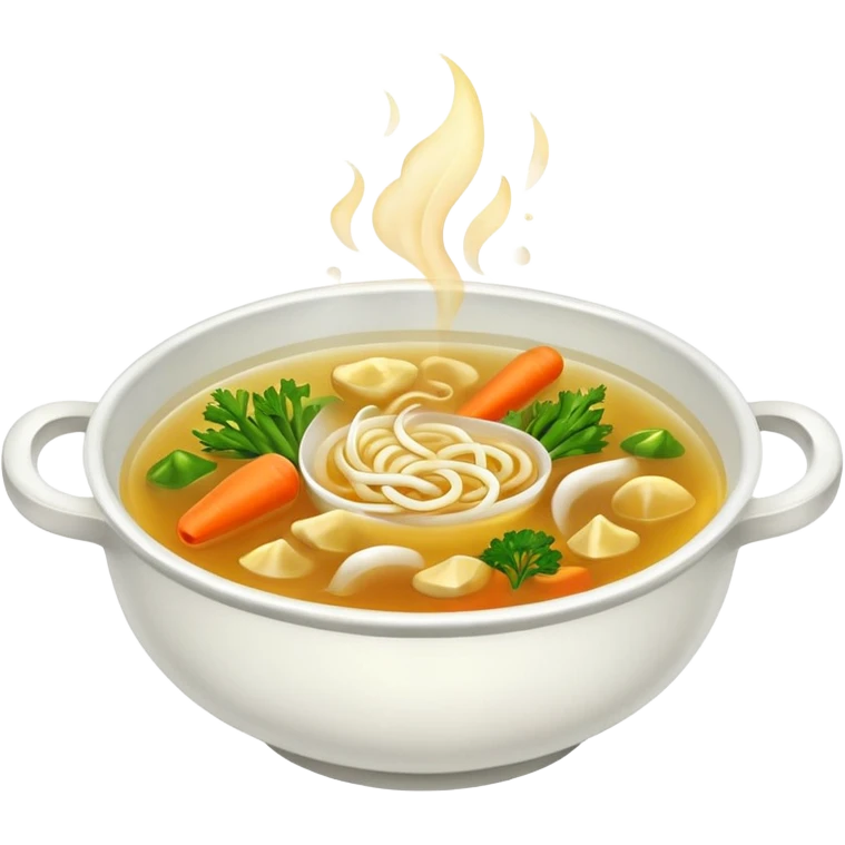 Broth, Soup. emoji
