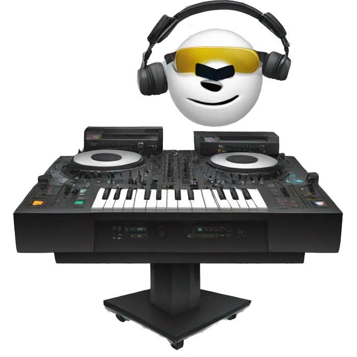 Dj setup emoji emoji