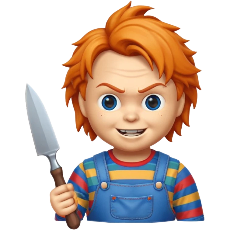 Un emojin de chuky emoji