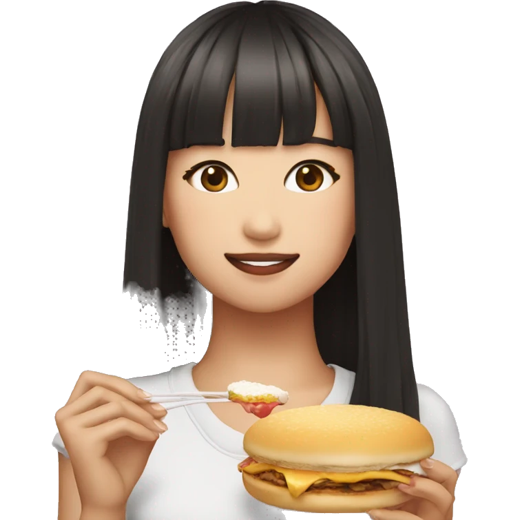 Lisa de blackpink comiendo arepa emoji