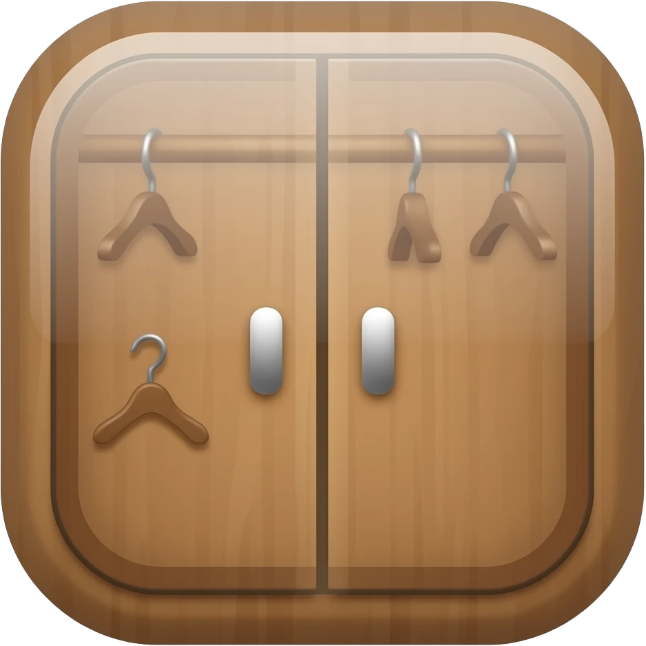 wardrobe logo emoji