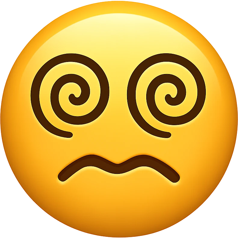 face with spiral eyes emoji emoji