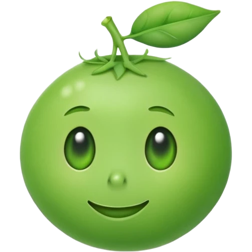 a pea emoji