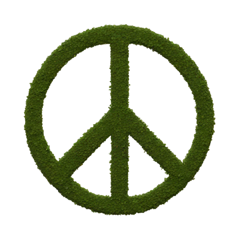 sad peace sign emoji