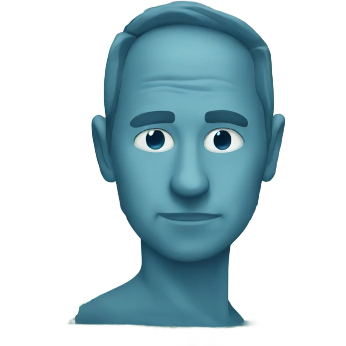 Blue money  emoji