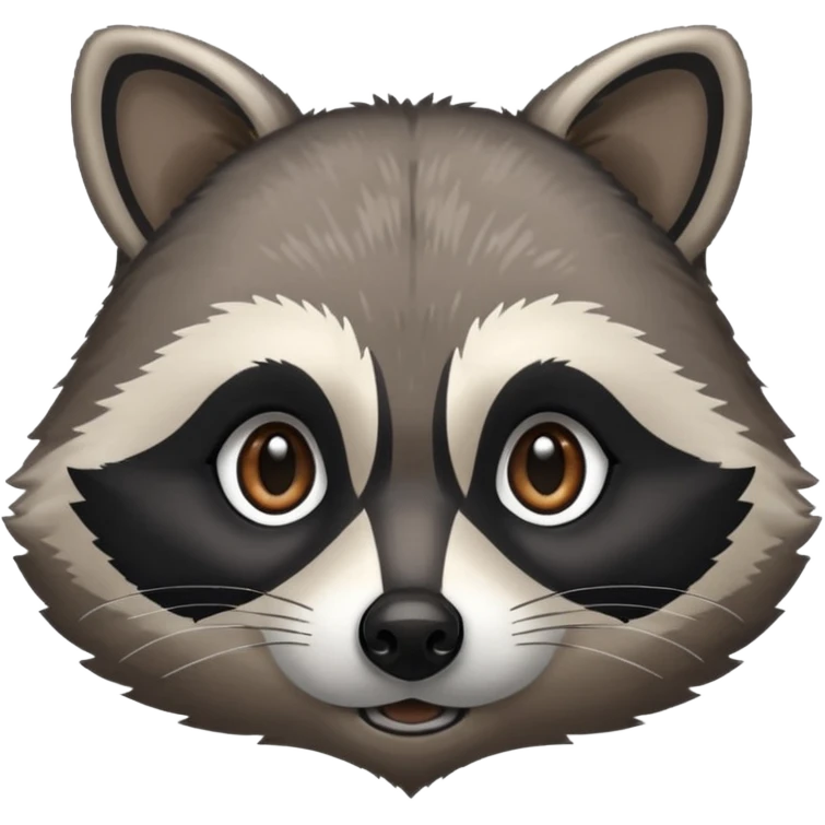 Raccoon face emoji
