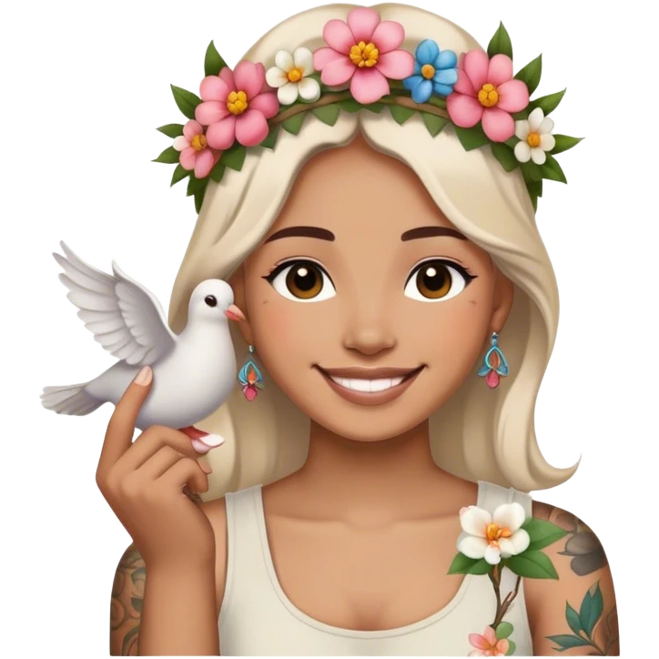 amor y paz emoji
