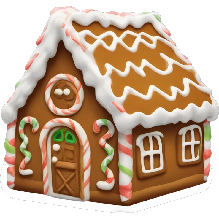 ginger bread house emoji