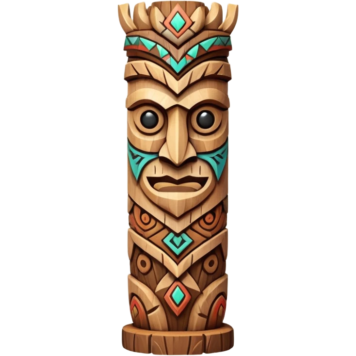 fantasy magic totem low poly emoji