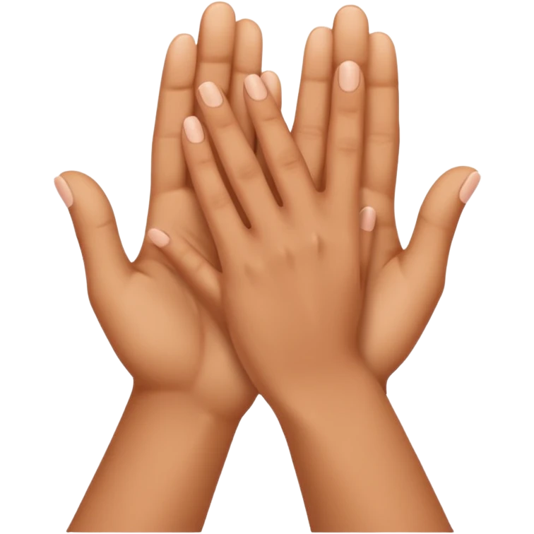 2 hands emoji