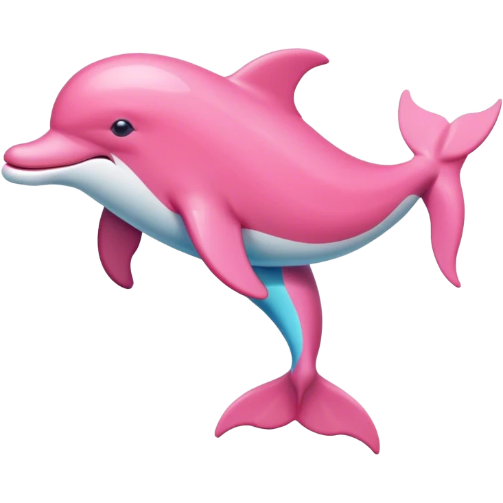 pink dolphin emoji