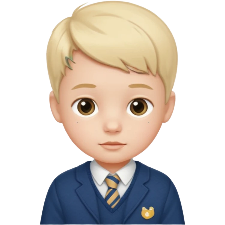 A preppy newborn emoji