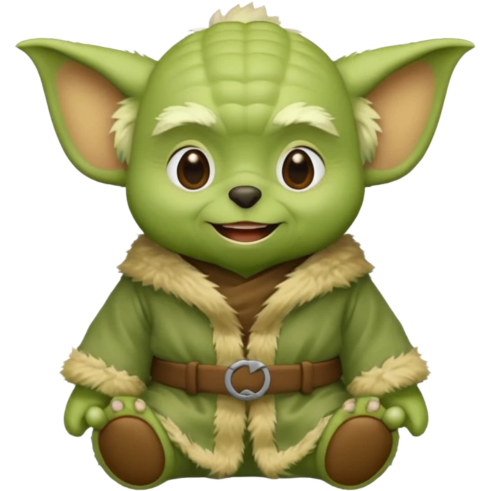 Yoda bear emoji