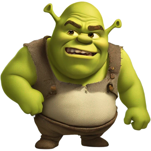 shrek farting  emoji