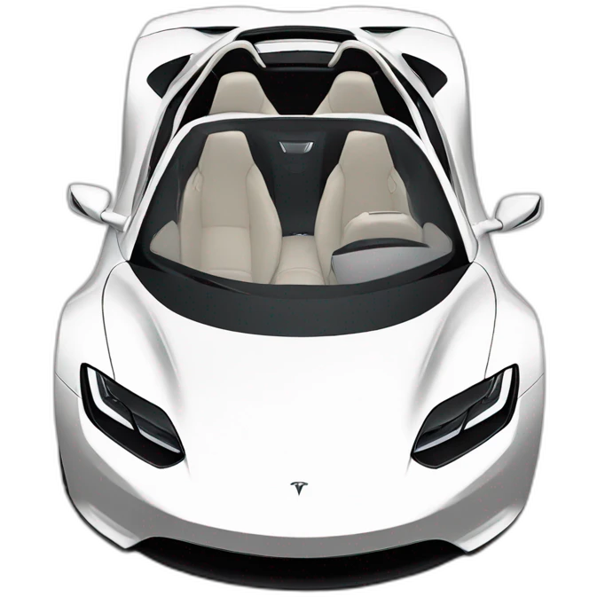 Tesla roadster emoji