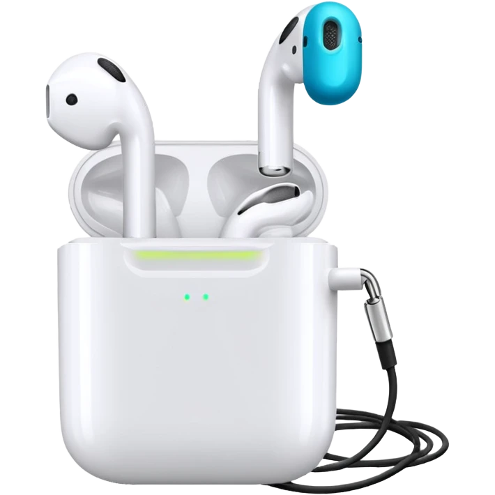 airpods with wire emoji