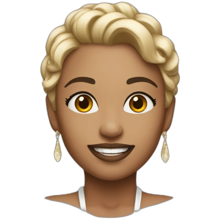 danseuse qui fait un grand écart  emoji
