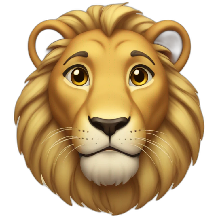 Simba emoji