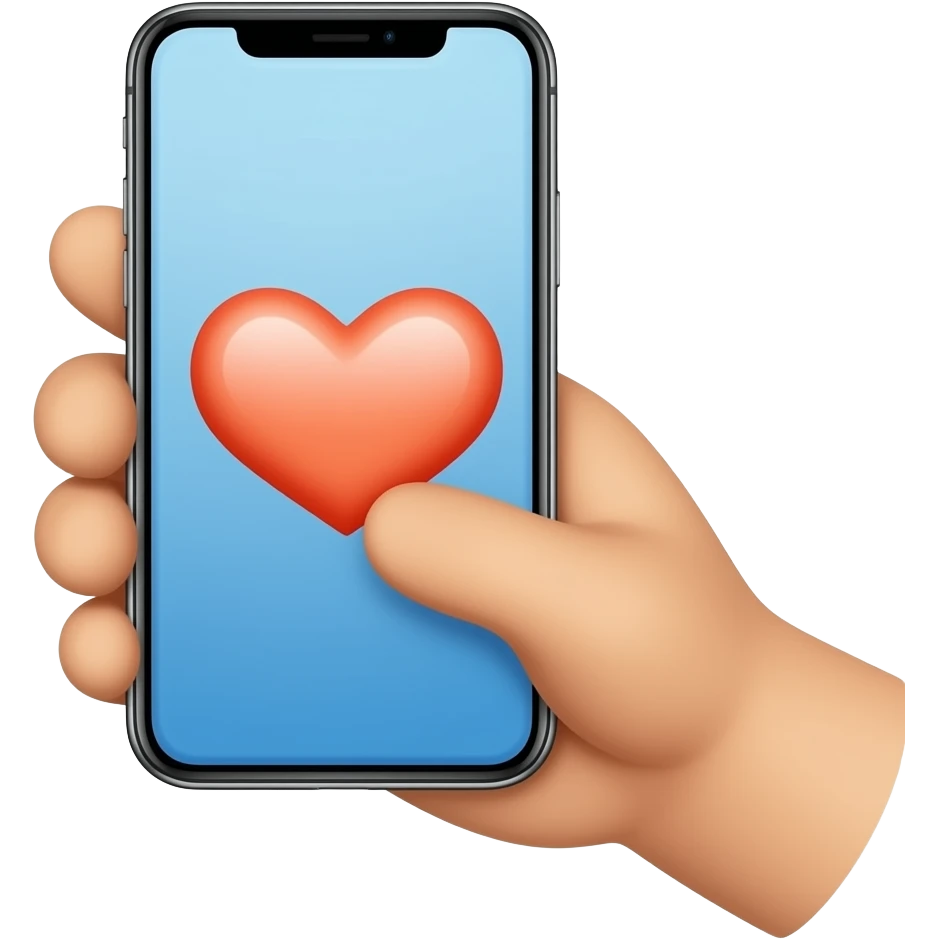 Hand hart emojis iphone emoji