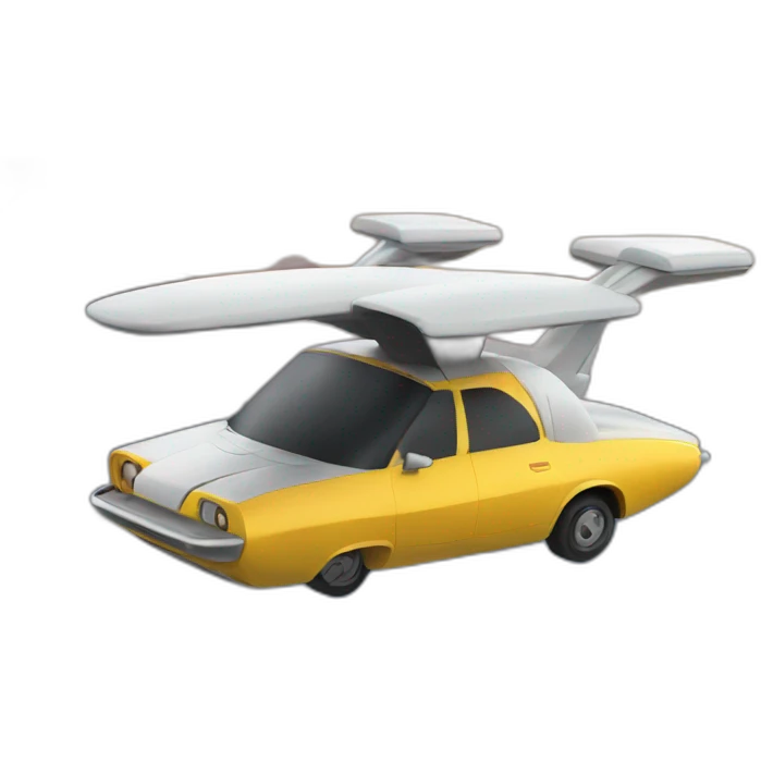 flying car emoji