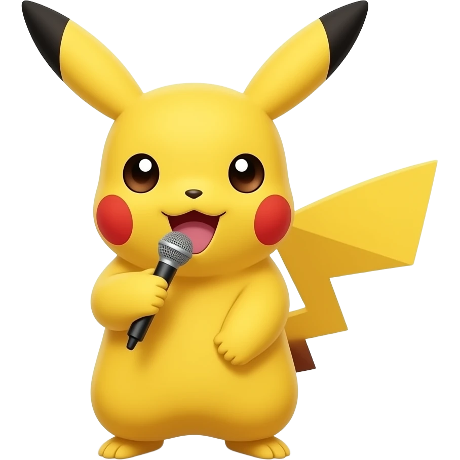 Picachu enorador emoji