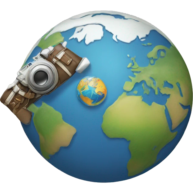 travel earth emoji