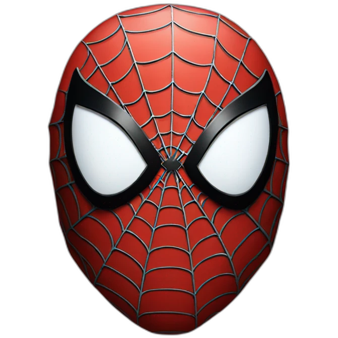 Spiderman white  emoji