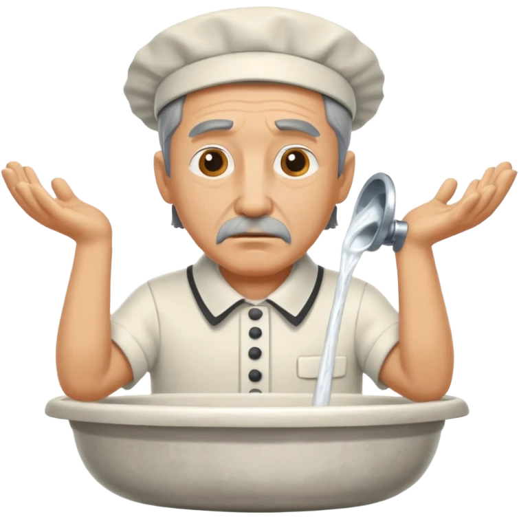 chief from one over the cuckoo nest throwing the sink emoji