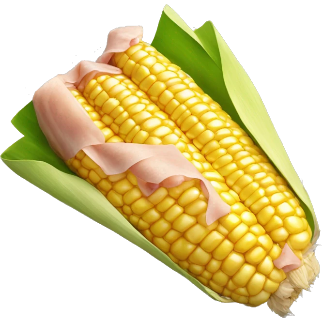Corn Cob of Ham emoji