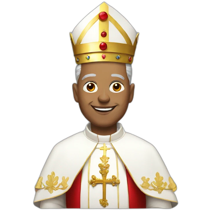 Gay Pope emoji