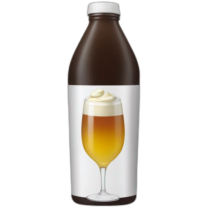 Macron drink sojasun emoji