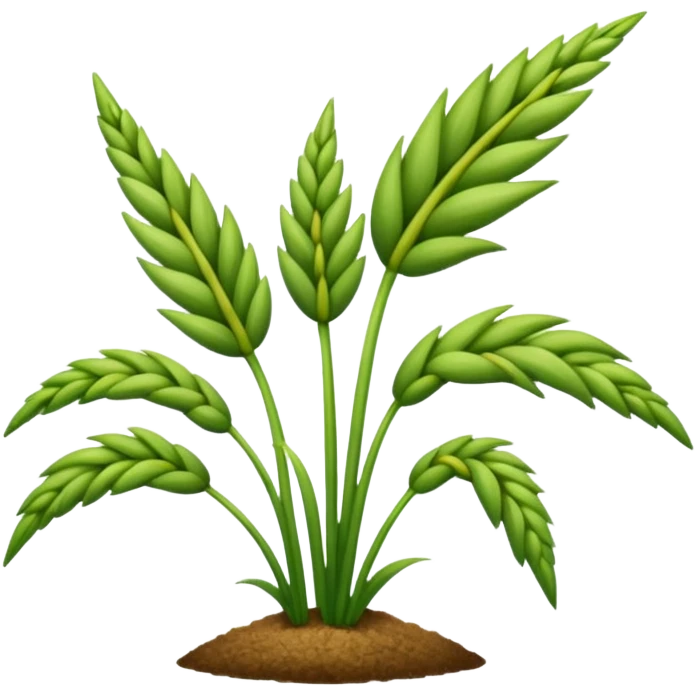 rye plant emoji