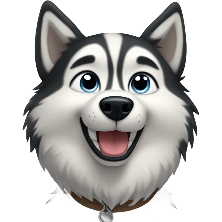 victorious Husky emoji
