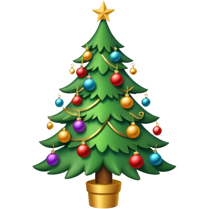 christmas tree emoji