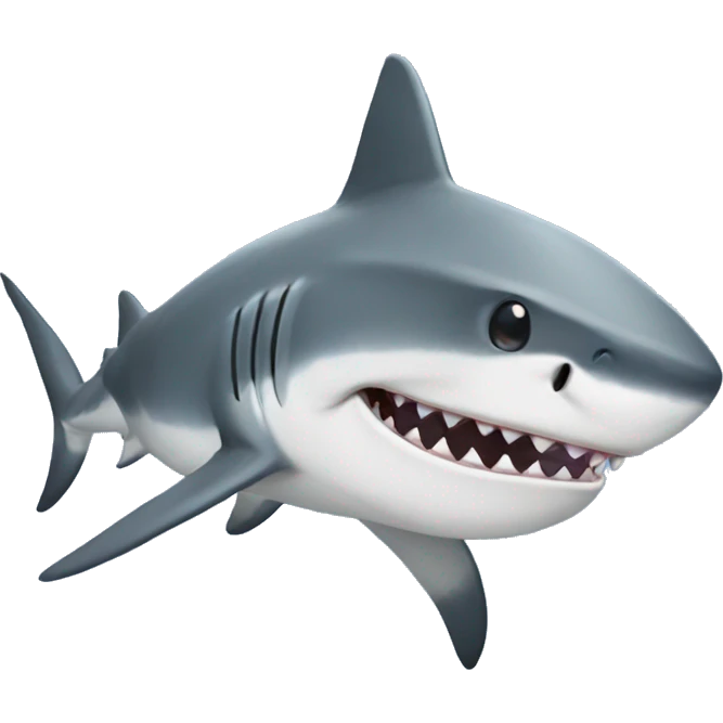 shark with tophs emoji