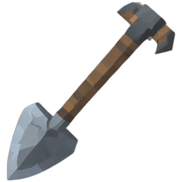 Pickaxe netherite Minecraft emoji
