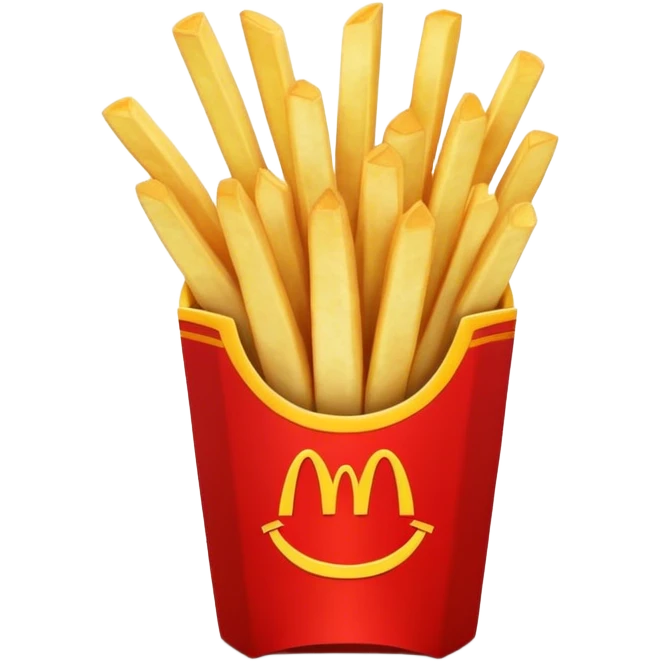 McDonald's fries emoji