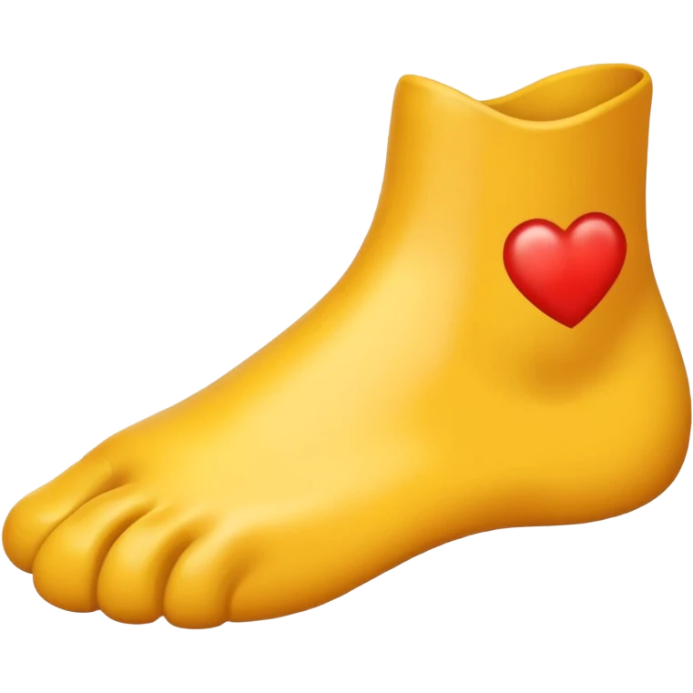 Foot emoji
