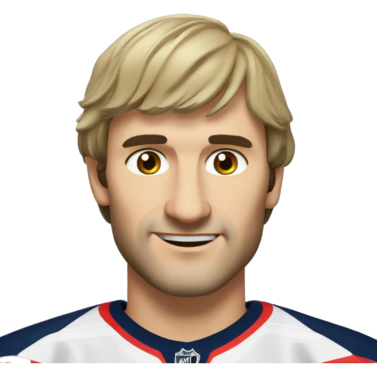 Alexander Ovechkin Realistic face emoji