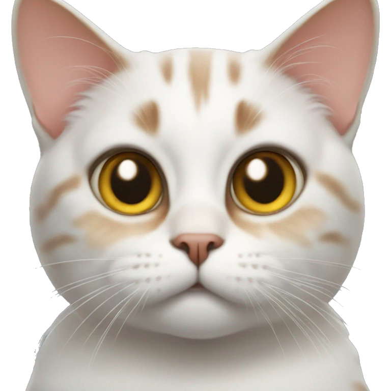 realistic cat looking at viewer emoji