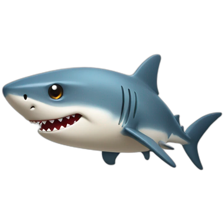 Requin avec une casquette  emoji