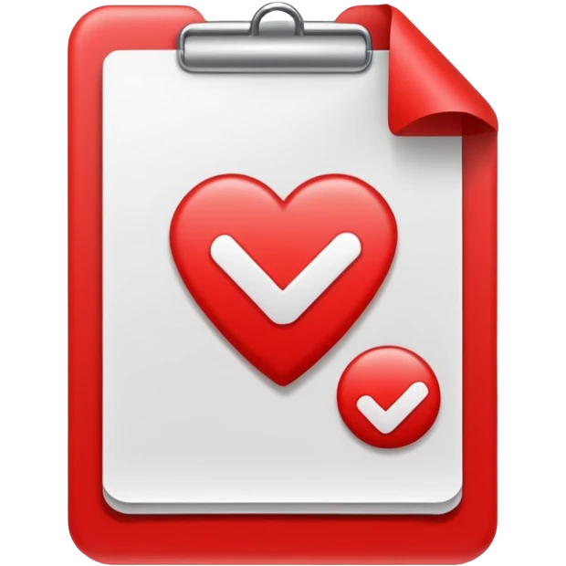 Document Verified Markl Check RED  emoji