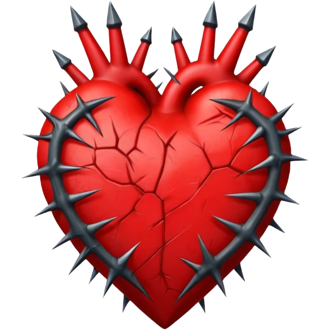 heart with thorns emoji