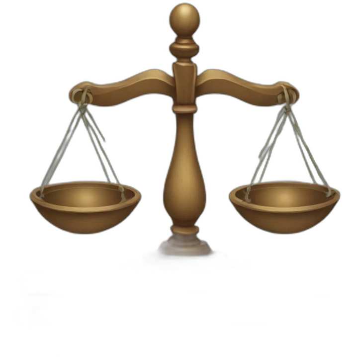 justice tribunal emoji
