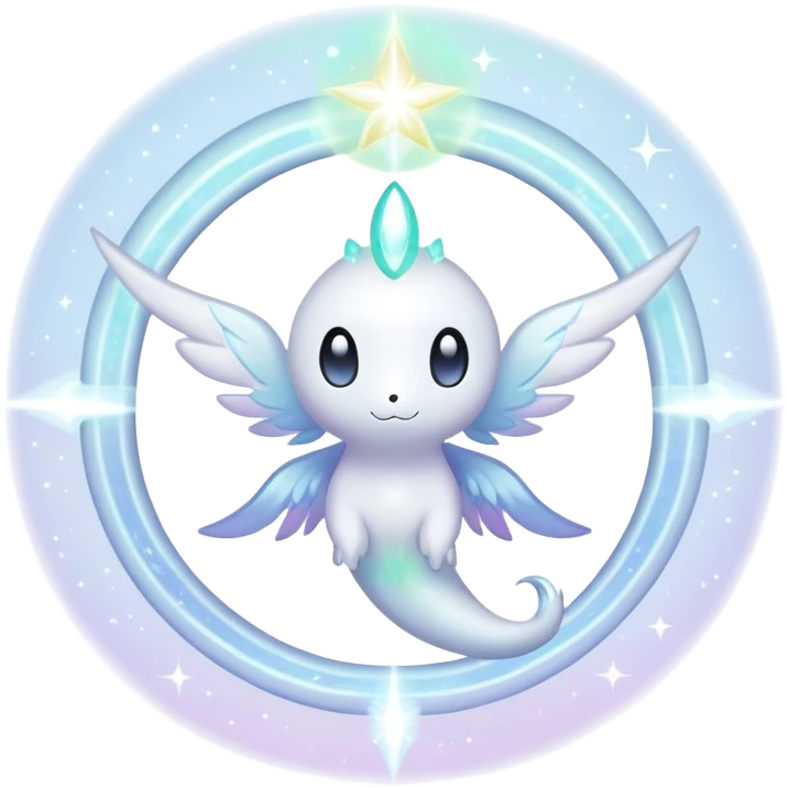  Celestial Iridescent white pale fakemon emoji